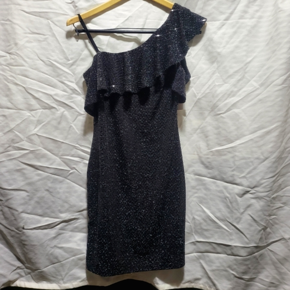 Lush Women's Black Midi Dress